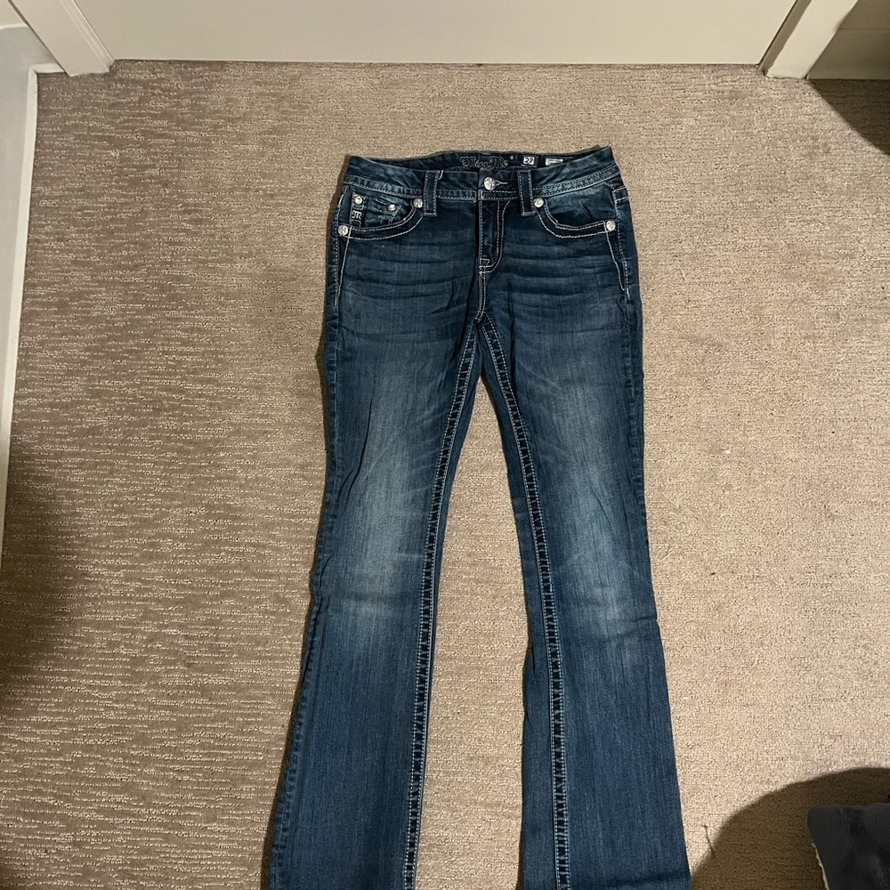 Miss me jean, mid-rise boot cut size 27.